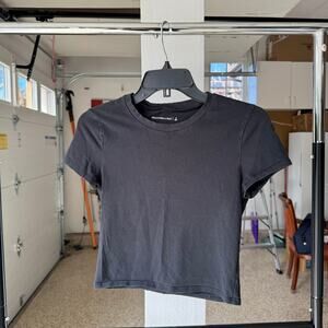 Abercrombie & Fitch Tee Shirt Small Black Short Sleeve Tee